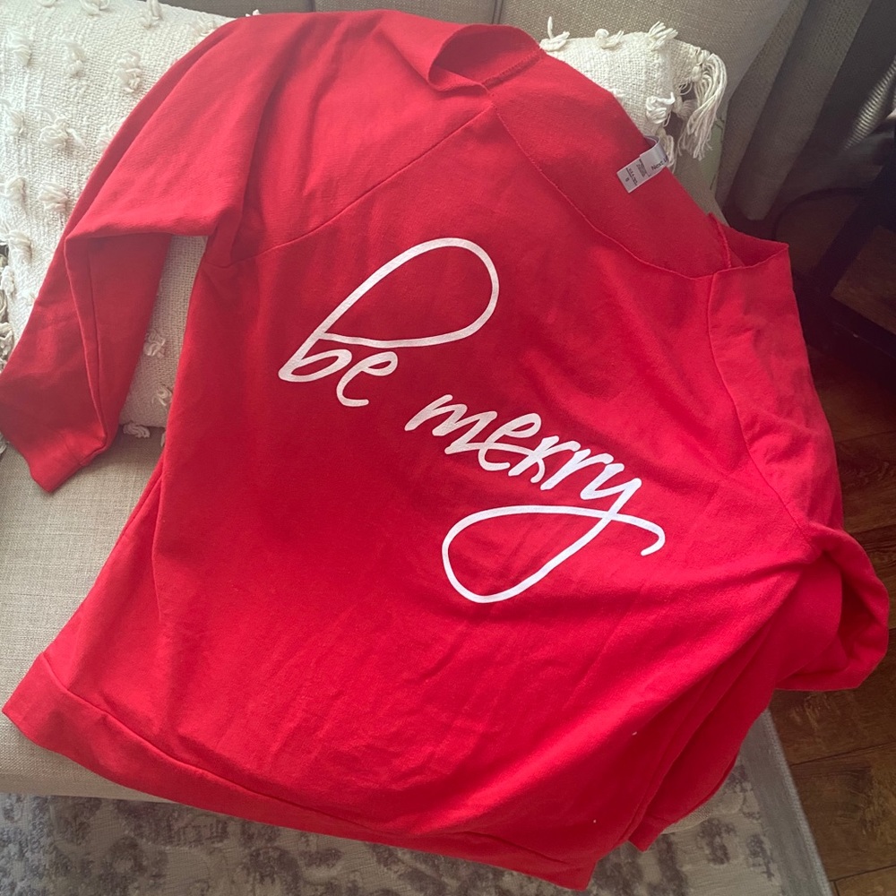 “Be Merry” Women’s Sweatshirt